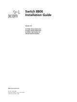 3com 8800 series User manual