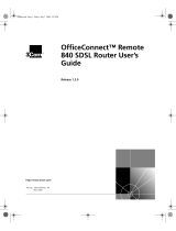3com 3C840-US - OfficeConnect Remote 840 SDSL Router User manual