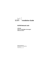 3com 3CNJ100-BLK - NJ 100 Network Jack Switch User manual
