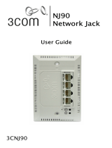 3com 3CNJ90 - NJ 90 Network Jack Switch User manual