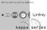 Infinity Kappa 65.7cs User manual