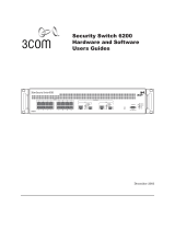3com Security Switch 6200 User manual