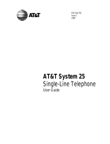 AT&T Definity 8102 User manual