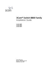 3com Switch 8807 User manual