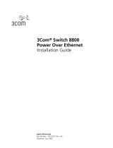3com 8800 series User manual
