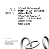 3com 3CRWE915075 - AirConnect 9150 11n 2.4 GHz PoE Access Point User manual