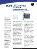 3com Ethernet Network Interface Card User manual