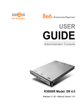 8e6 Technologies R3000IR ER 4.0 User manual