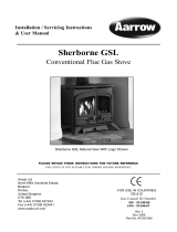 Aarrow Fires Gas Stove User manual