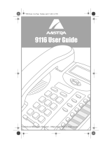Aastra Telecom 9116 User manual