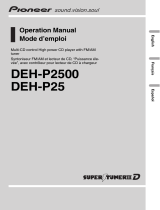 Pioneer deh-p2500 User manual