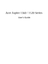 Acer 1360 User manual