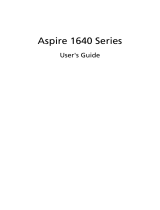 Acer 1640 User manual
