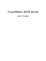 Acer TRAVELMATE-3010 User manual