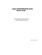 Acer Aspire 4535 User manual