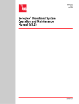ADC Soneplex Broadband System User manual