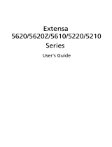Acer 5620 User manual
