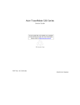 Acer 530 User manual