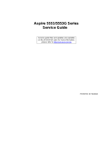 Acer 5553 User manual