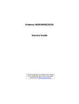 Acer Extensa 5635 User manual