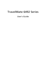 Acer TravelMate 6492 User manual