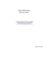 Acer 8920 User manual