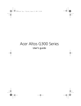 Acer G301 User manual