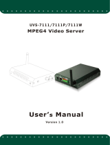Active Thermal Management UVS-7111 User manual