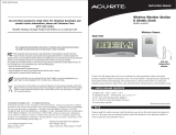 AcuRite 972 User manual