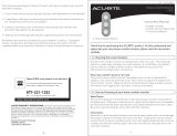 ACU-RITE Thermostat D1523 User manual