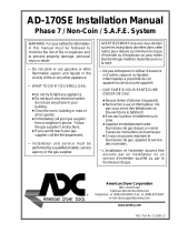ADC AD-170SE User manual