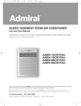 Admiral AAWV-06CR1FAU User manual