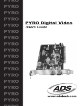 ADS Technologies PYRO Digital Video None User manual