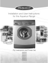 Hotpoint WMA40 User manual