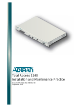 ADTRAN 1240 User manual