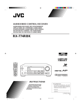 JVC RX-774RBK User manual