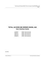 ADTRAN 600 SERIES User manual