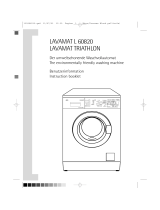 AEG LAVAMAT L 60820 User manual