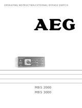AEG MBS 2000 User manual