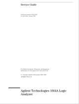 Agilent Technologies 01664-97005 User manual