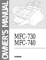 Brother MFC-740 User manual