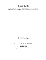 Agilent Technologies 85671A User manual