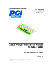 Agilent Technologies FS2101 User manual