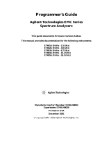 Agilent Technologies Model A.08.xx User manual