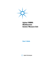 Agilent Technologies Agilent 34980A User manual