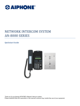 Aiphone AN-8000 User manual