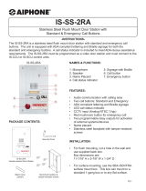 Aiphone IS-SS-2RA User manual