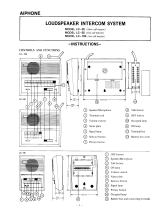 Aiphone Model LC-3S User manual