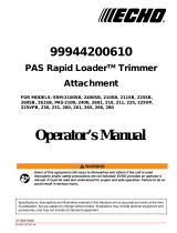 Echo 261 User manual