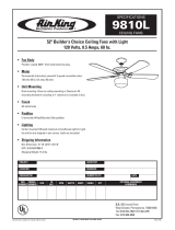 Air King 9810L User manual